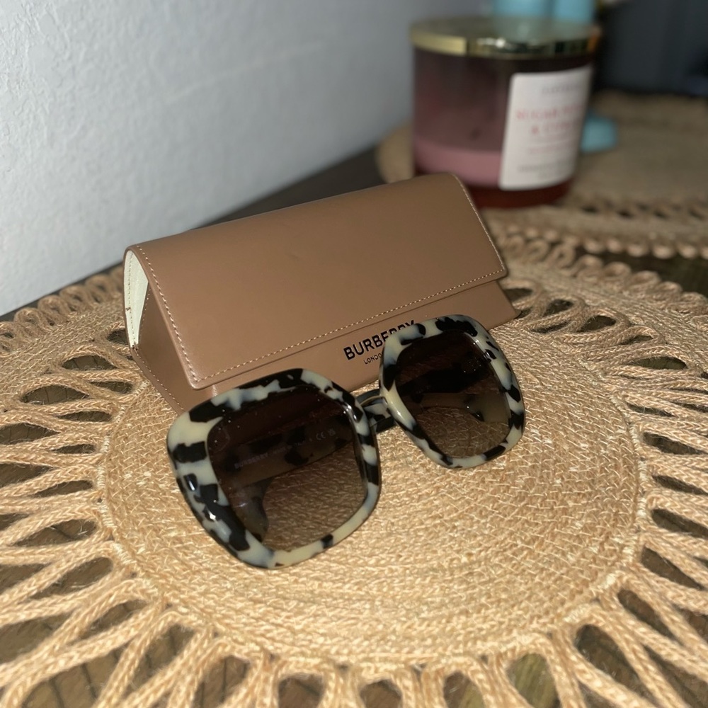 Burberry Oversize Tortoise Sunglasses